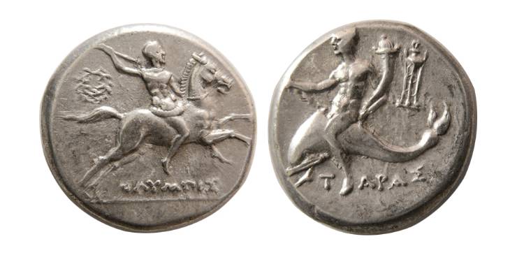 Calabria, Tarentum. 240-228 BC